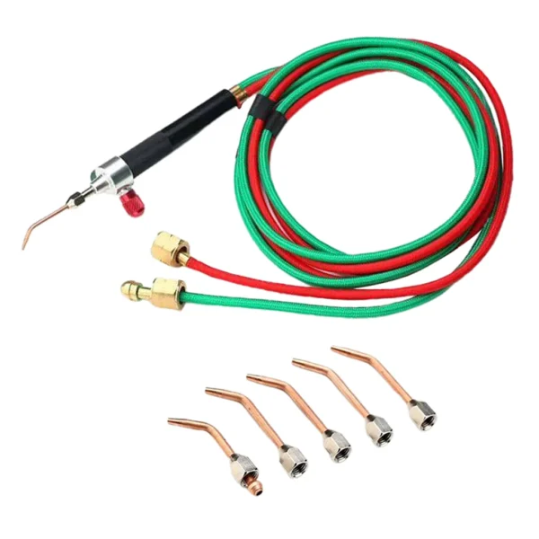 Jewelry Soldering Kit Mini Oxygen Welding Torch Stainless Steel Goldsmith Kit