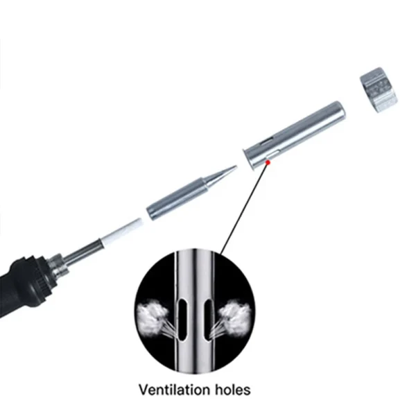 Jewelry Soldering Kit 220V EU Plug Adjustable Temperature Tool Set with Accessories - Image 3