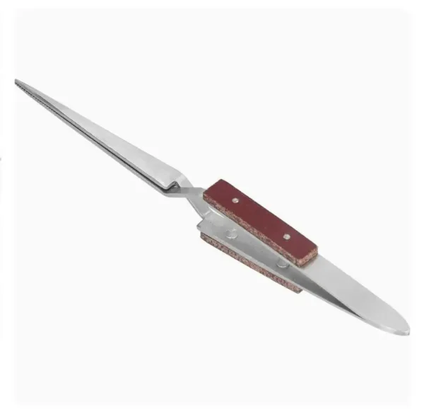 Jewelry Soldering Kit - Rebound Curved & Straight Tweezers with Selflock for Jewelry Repair - Image 2