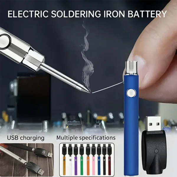 Jewelry Soldering Kit Mini Iron, USB Charge, Adjustable Voltage