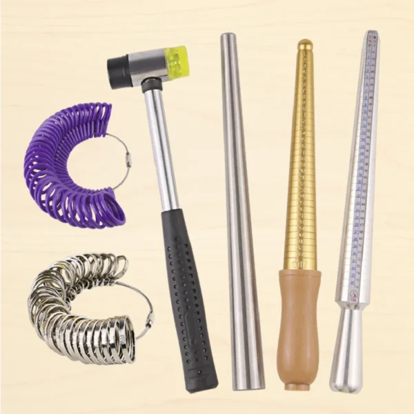 Jewelry Soldering Kit: TSK Ring Enlarger Stick & Finger Size Measuring Tool