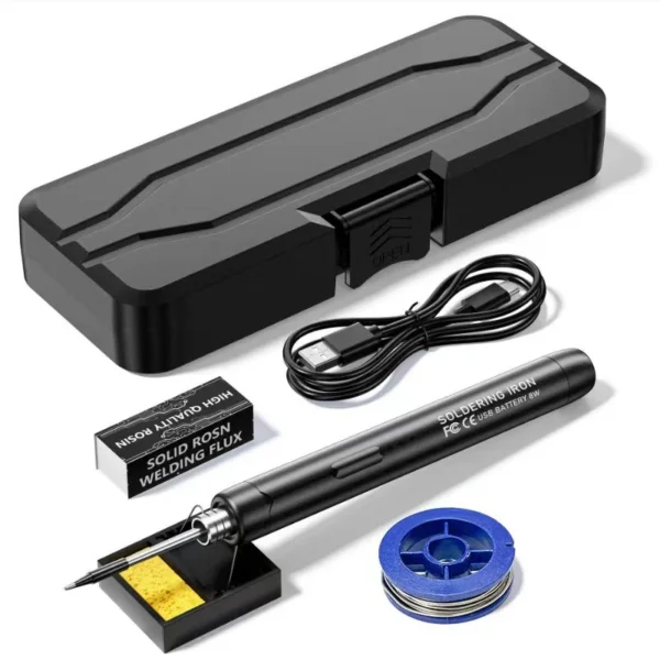 Jewelry Soldering Kit - Adjustable Temperature, USB Rechargeable, Portable