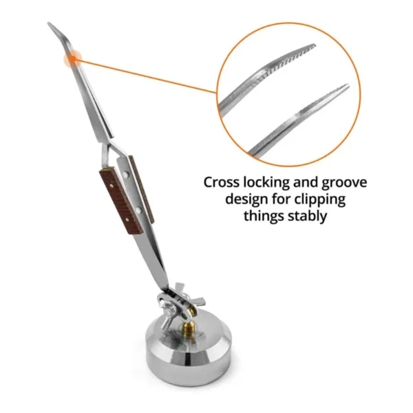 Jewelry Soldering Kit with Tweezer & Base for Hands-Free Repair - Image 6