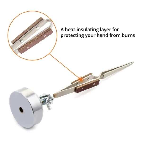 Jewelry Soldering Kit with Tweezer & Base for Hands-Free Repair - Image 5