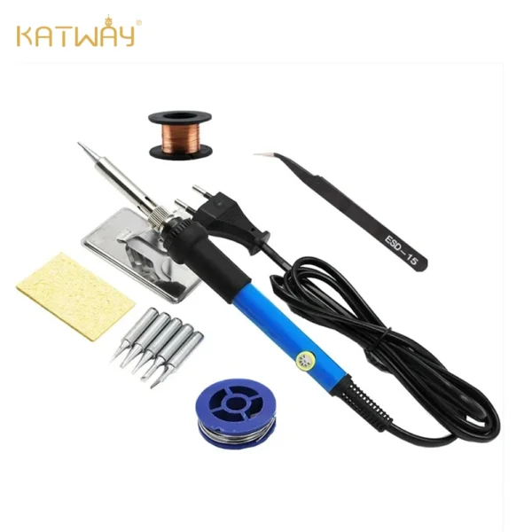 Jewelry Soldering Kit - KATWAY 7-in-1 Electric Iron 60W